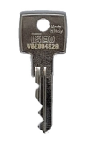 Ersatzschlüssel in Silber F6 von ISEO