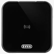 eine Schwarze Box mit Evva Logo