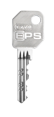 EVVA EPS Schlüssel in Neusilber