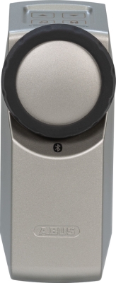 Abbildung des Bluetooth®-Türschlossantriebs HomeTec Pro CFA3100 in Silber