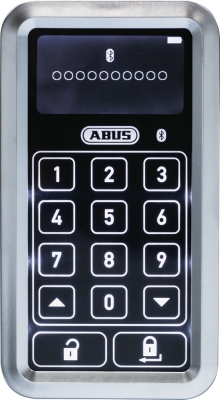 Abbildung der Bluetooth®-Tastatur HomeTec Pro CFT3100 in Silber