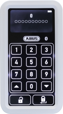 Abbildung einer Bluetooth®-Tastatur HomeTec Pro CFT3100 in Weiß