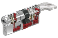 ABUS Bravus 3500 MX Doppelzylinder technischer Aufbau als technische Zeichnung