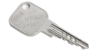 GERA 3000 plus Schlüssel aus Neusilber