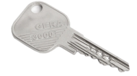 ISEO Gera 3000 plus Nachschlüssel in Silber