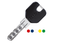 ein EVVA MCS Schlüssel mit Designkapp