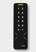 ein ISEO ARGO 1NCA Mullion Smart Keyboard Relay in der Farbe schwarz glänzend