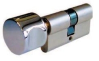 ISEO Knaufzylinder als Nachlieferung für ISEO R6 in Silber ohne Schlüssel